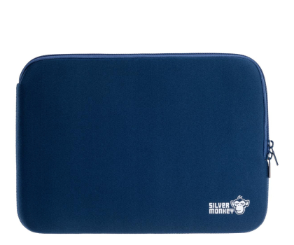 Torba do laptopów SILVER MONKEY EasySleeve etui na laptopa 15,6" granatowe SM-GSLV15-NVY